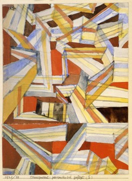  perspectiva Arte - Transparente en perspectiva Ranurado Paul Klee
